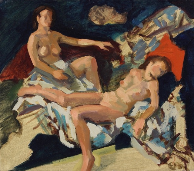 Elektra II; oil on canvas, 35 x 40 cm, 201